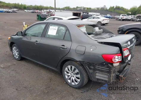 2012 Toyota Corolla Le z USA, uszkodzony, nr VIN 2T1BU4EE6CC900680